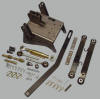 Category 0 COMPLETE 3 Point Lift for 82 Series and Super Garden Tractors